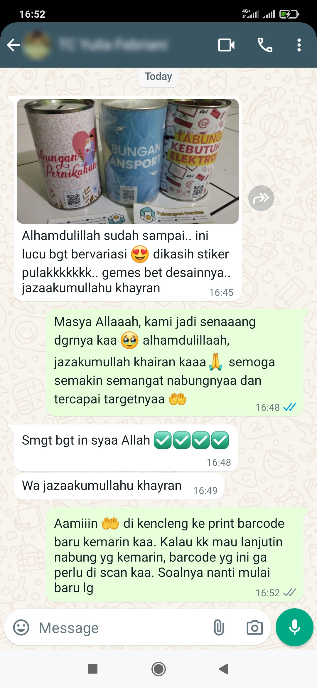 Testimoni Kencleng Yulia Febriani